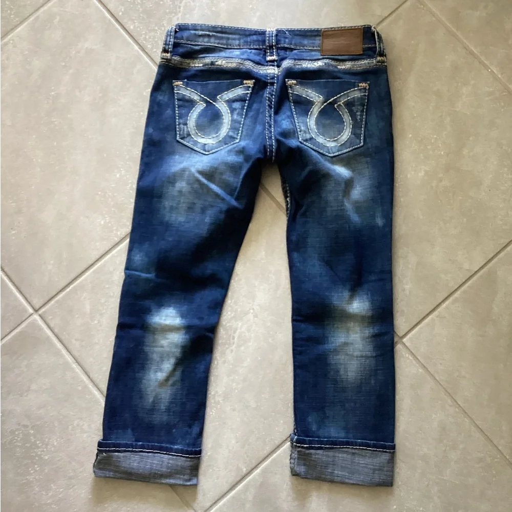 Big Star Dark Blue Ankle Jeans - Picture 4 of 6